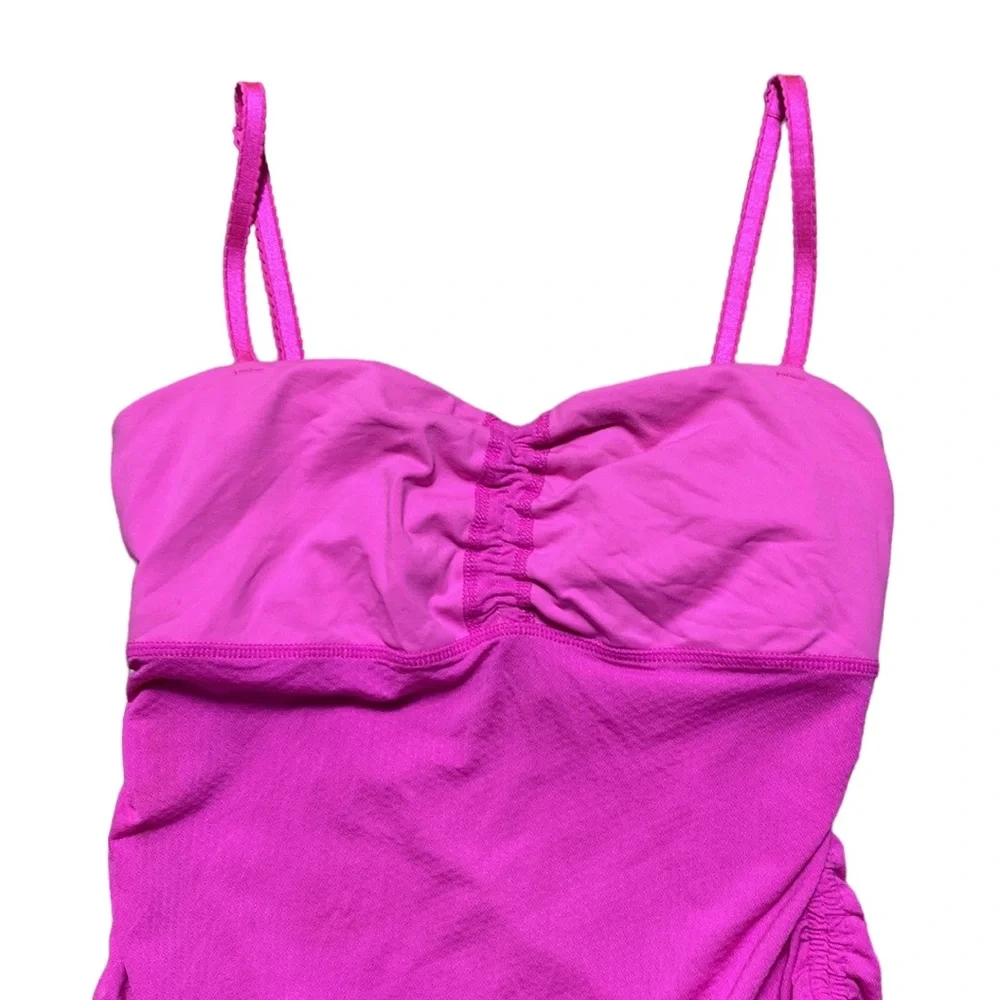 Lululemon Pink Swim Athletic Yoga Top 4